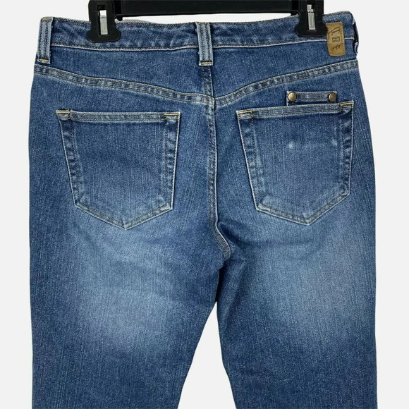 Tommy Hilfiger Women's Hipster Cuffed Leg Capri Jeans Size 6 - Picture 6 of 7